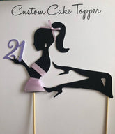 GIRL/LADY  SITTING SILHOUETTE CUTTER SET